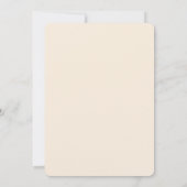 Invitation pour la Première Communion | Citrouille (Dos)