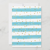 Invitation pour la Première Communion de garçon me (Dos)