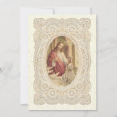 Invitation pour la Première Communion d'une fille (Devant)