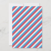 Invitation pour la première fête d'anniversaire au (Dos)