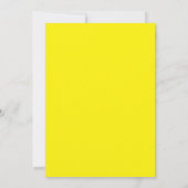 Invitation pour la première fête d'anniversaire av (Dos)