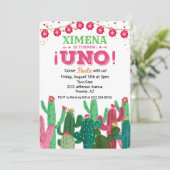 Invitation pour la première fête d'anniversaire Ca (Debout devant)