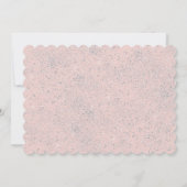 Invitation pour la première fête d'anniversaire de (Dos)