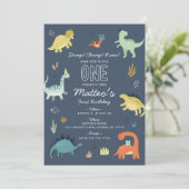 Invitation pour la première fête d'anniversaire de (Debout devant)
