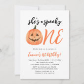 Invitation pour la première fête d'anniversaire de (Devant)