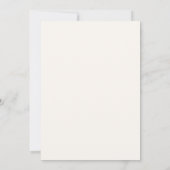 Invitation pour la première fête d'anniversaire de (Dos)