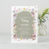 Invitation pour la première fête d'anniversaire de (Debout devant)