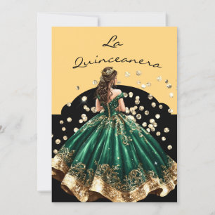 Invitation pour la Quinceanera