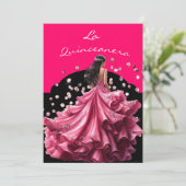 Invitation pour la Quinceanera (Debout devant)