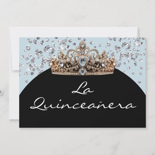 Invitation pour La Quinceanera (Devant)