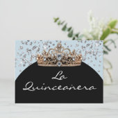 Invitation pour La Quinceanera (Debout devant)