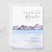 Invitation pour la réception de mariage à la monta (Devant)