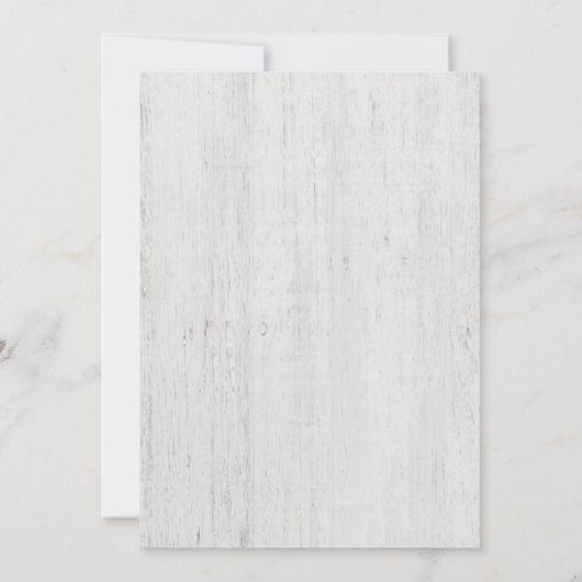 Invitation pour la réception de mariage uniquement (Dos)