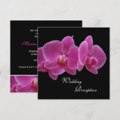 Invitation pour la réception de mariage uniquement (Devant / Derrière)