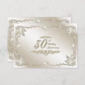 Invitation pour la réponse au 30e anniversaire de  (Devant / Derrière)