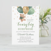 Invitation pour la révélation du sexe du bébé Tedd (Debout devant)