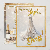 Invitation pour la Robe (Devant / Derrière)