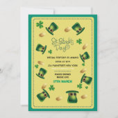 Invitation pour la Saint-Patrick (Devant)