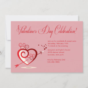 Invitation pour la Saint Valentin