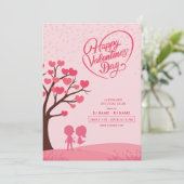 Invitation pour la Saint-Valentin (Debout devant)