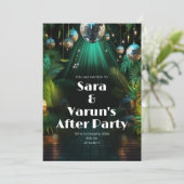 Invitation pour la soirée d'après mariage indien I (Debout devant)