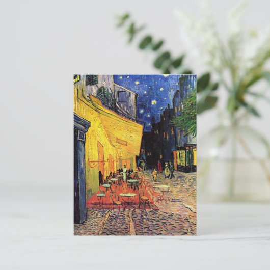 Invitation pour la soirée d'ouverture de Van Gogh  (Debout devant)