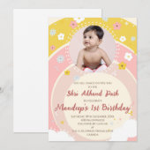 Invitation pour l'Akhand Path de 1er anniversaire  (Devant / Derrière)