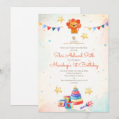 Invitation pour l'Akhand Path pour le 1er annivers (Devant / Derrière)