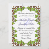 Invitation pour l'amour et les papillons (Dos)