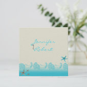 Invitation pour l'anniversaire au bord de la mer a (Debout devant)