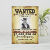 Invitation pour l'anniversaire de 50 ans d'un homm (Debout devant)