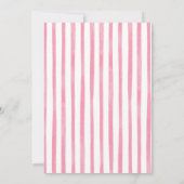 Invitation pour l'anniversaire de 67 ans de Bow Gi (Dos)