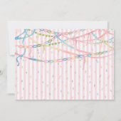 Invitation pour l'anniversaire de Fancy Nancy fill (Dos)