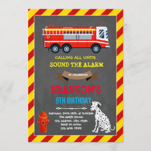Invitation pour l'anniversaire de la Dalmatie