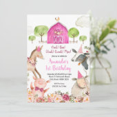 Invitation pour l'anniversaire de la ferme de fill (Debout devant)