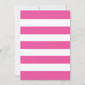 Invitation pour l'anniversaire de la fille au dino (Dos)