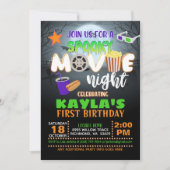 Invitation pour l'anniversaire de la nuit du ciném (Devant)
