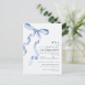 Invitation pour l'anniversaire de la petite fille  (Debout devant)