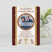 Invitation pour l'anniversaire de l'église ou TOUT (Debout devant)