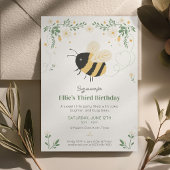 Invitation pour l'anniversaire de l'enfant Bumble 