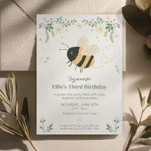 Invitation pour l'anniversaire de l'enfant Bumble