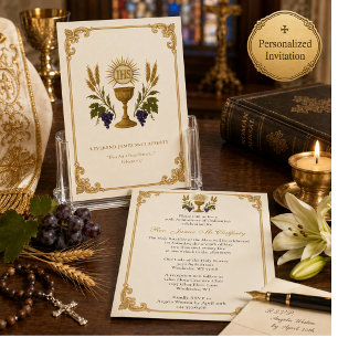 Invitation pour l'anniversaire de l'ordination d'u