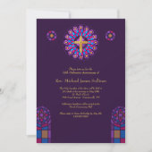 Invitation pour l'anniversaire de l'ordination d'u (Devant)