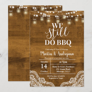 Invitation pour l'anniversaire de mariage en dente