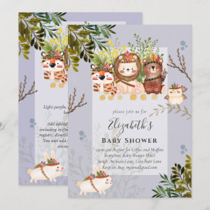Invitation pour l'anniversaire de naissance de béb