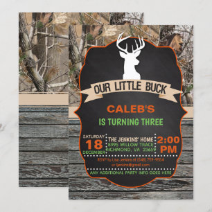 Invitation pour l'anniversaire de notre petit cana