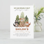 Invitation pour l'anniversaire des bois | Annivers (Debout devant)