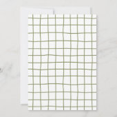 Invitation pour l'anniversaire des bois | Annivers (Dos)