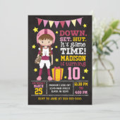 Invitation pour l'anniversaire du football féminin (Debout devant)