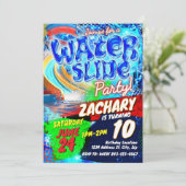 Invitation pour l'anniversaire du glissement de te (Debout devant)